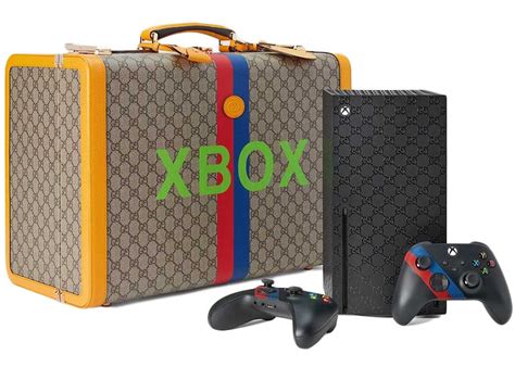 gucci xbox series x skin|Gucci Xbox Series X special edition.